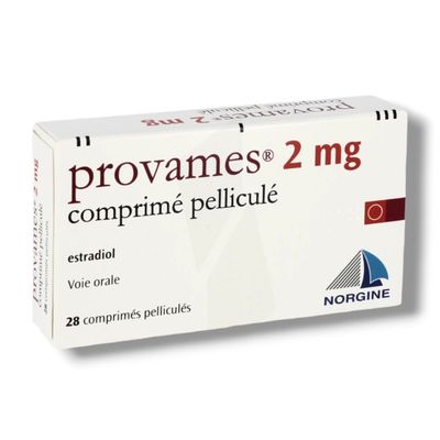 Buy Provames 2 mg (Estradiol) 28 tablets 