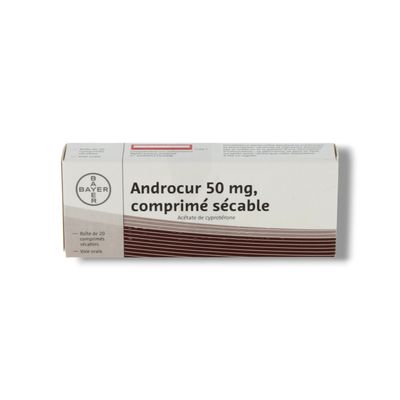 Buy Androcur 50 mg (Cyproterone Acetate) 20 tablets 