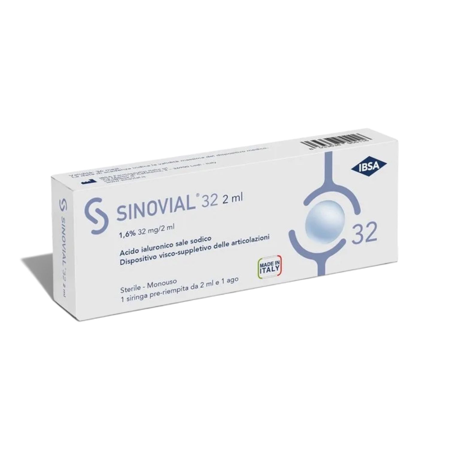 Buy Sinovial 32 mg/2 ml (Sodium Hyaluronate)