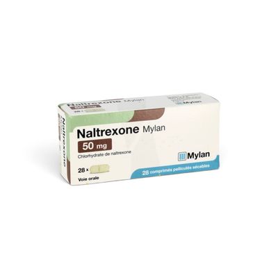 Naltrexone Mylan 50 mg 28 tablets