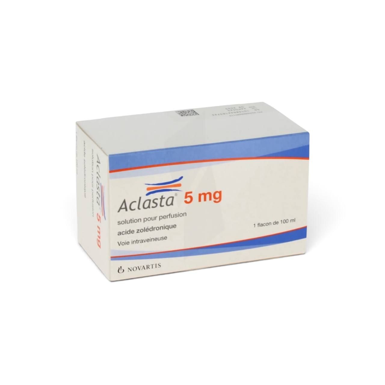 Aclasta (Zoledronic Acid) 5 mg/100 ml 1 vial