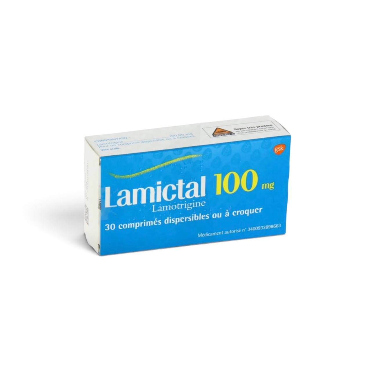 Buy Lamictal 100 mg (Lamotrigine)