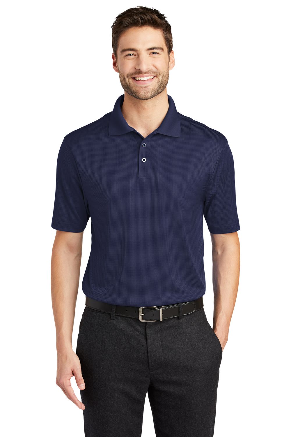Soldier Hollow Port Authority® Performance Fine Jacquard Polo K528