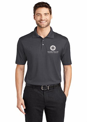 Soldier Hollow Port Authority® Performance Fine Jacquard Polo K528