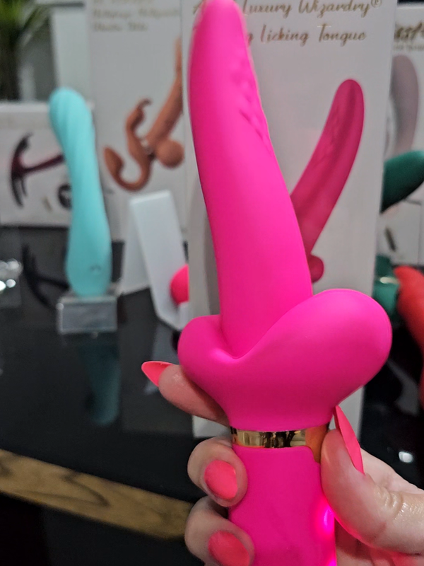 Wizary-Licking Rotating Tongue G-Spot Vibrator