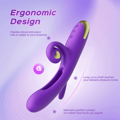 Zaviere Posh Flapping Multifunctional Vibrator
