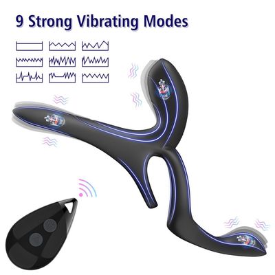 Serve Me Multifunctional Vibrating Cock Ring