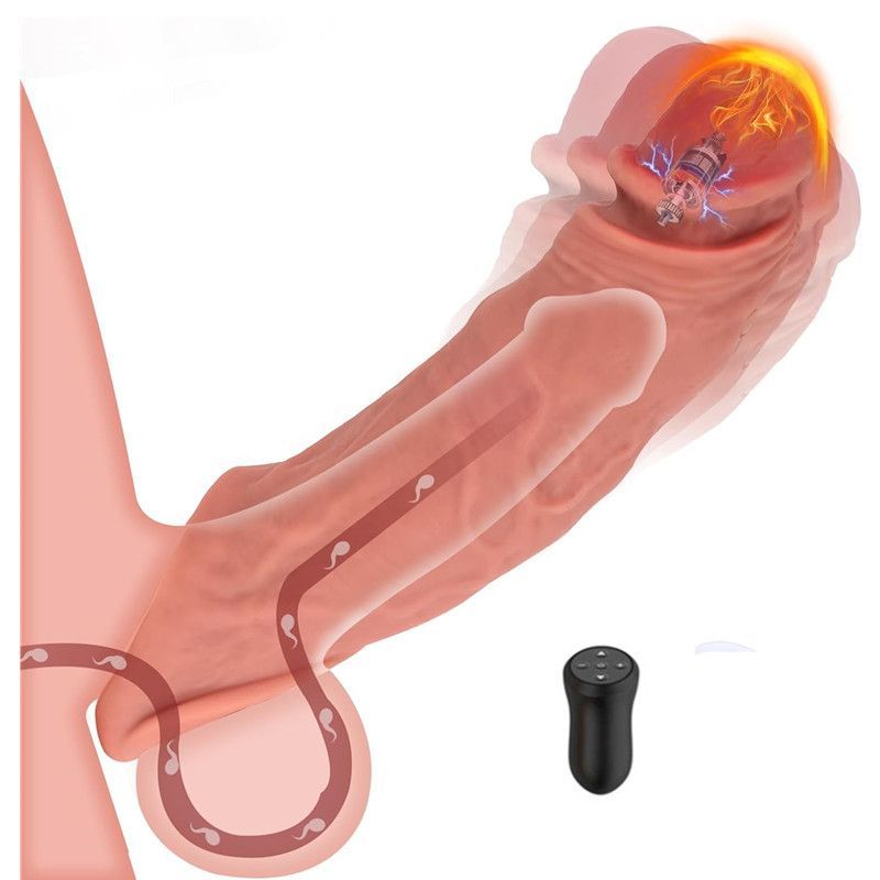 Thrill Extension Vibrating Penis Sleeve