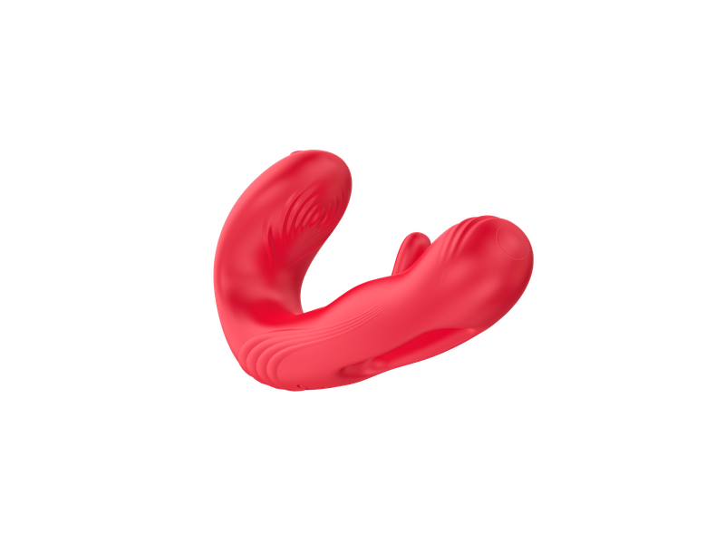 Red Heart Ecstasy Flapping Vibrator