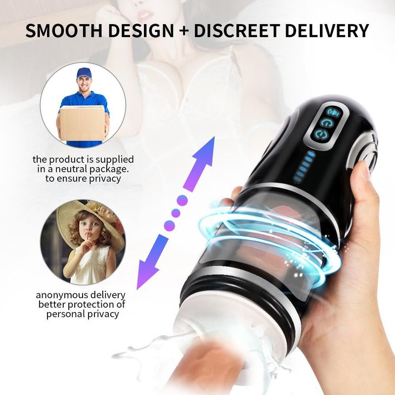 Automatic Telescopic Rotating Vibrating Masturbator