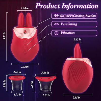 Divine 2 in 1 Rose Deluxe Vibrator