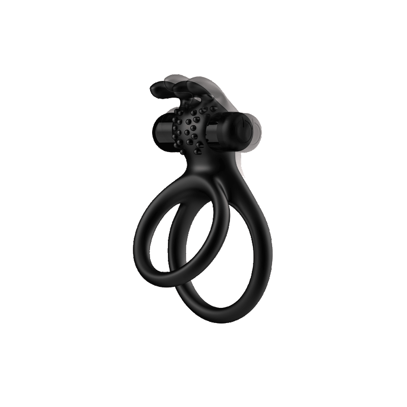 Pleasure Rabbit Double Cock Ring