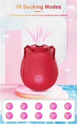 Vivicia Rose Sucking Vibrator