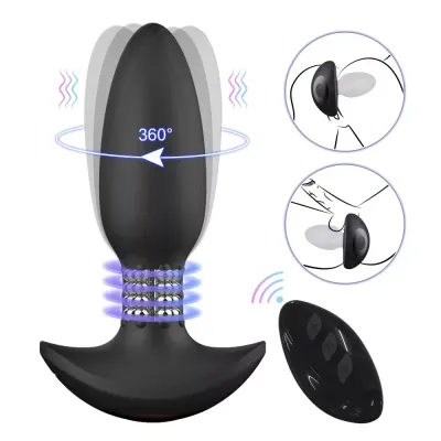MadMax 360 Rotation Multifunction Remote Controlled Anal Plug