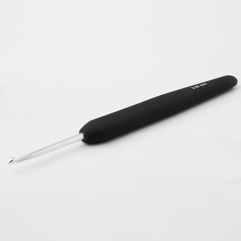 Knit Pro - Crochet Hook - Aluminum, Size: 3.00mm - Silver