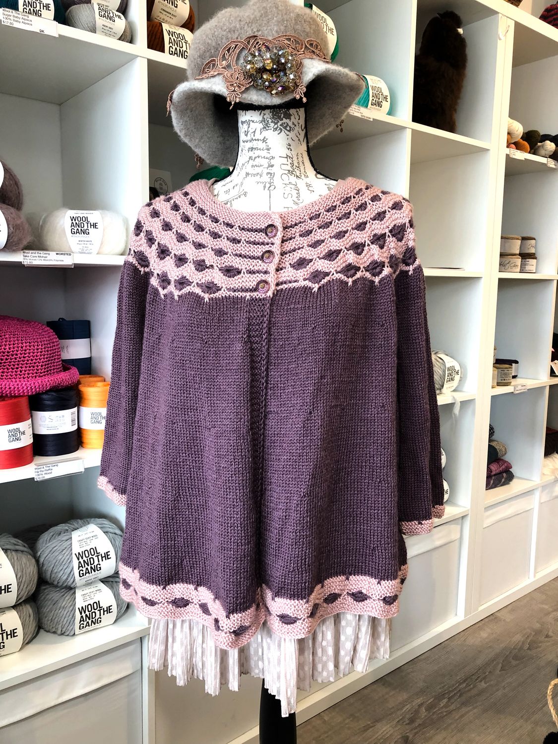 Mabel’s Sister Cardigan, Size: Adult - Medium