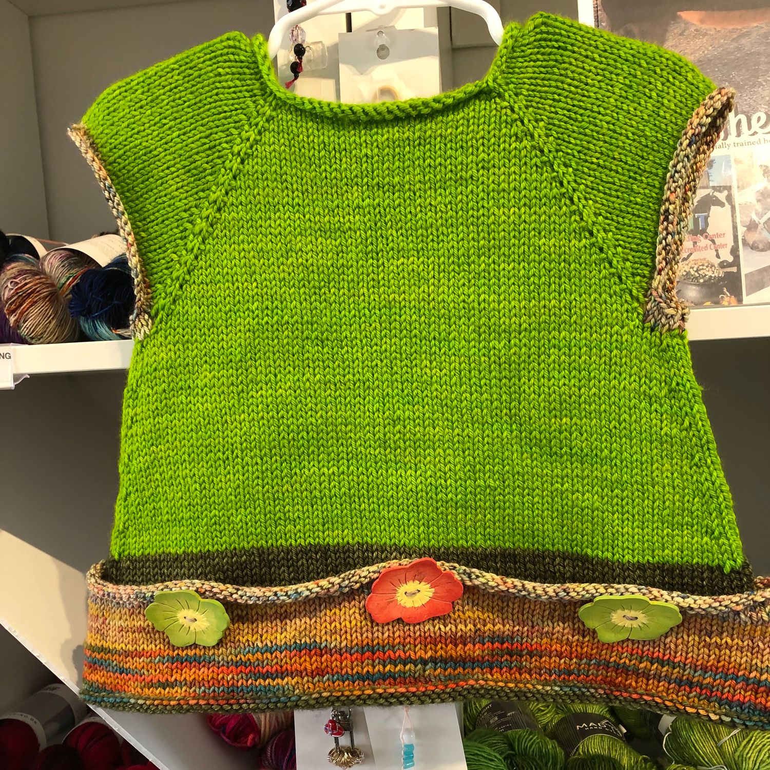 Button Tunic/Dress, Size: 2 years