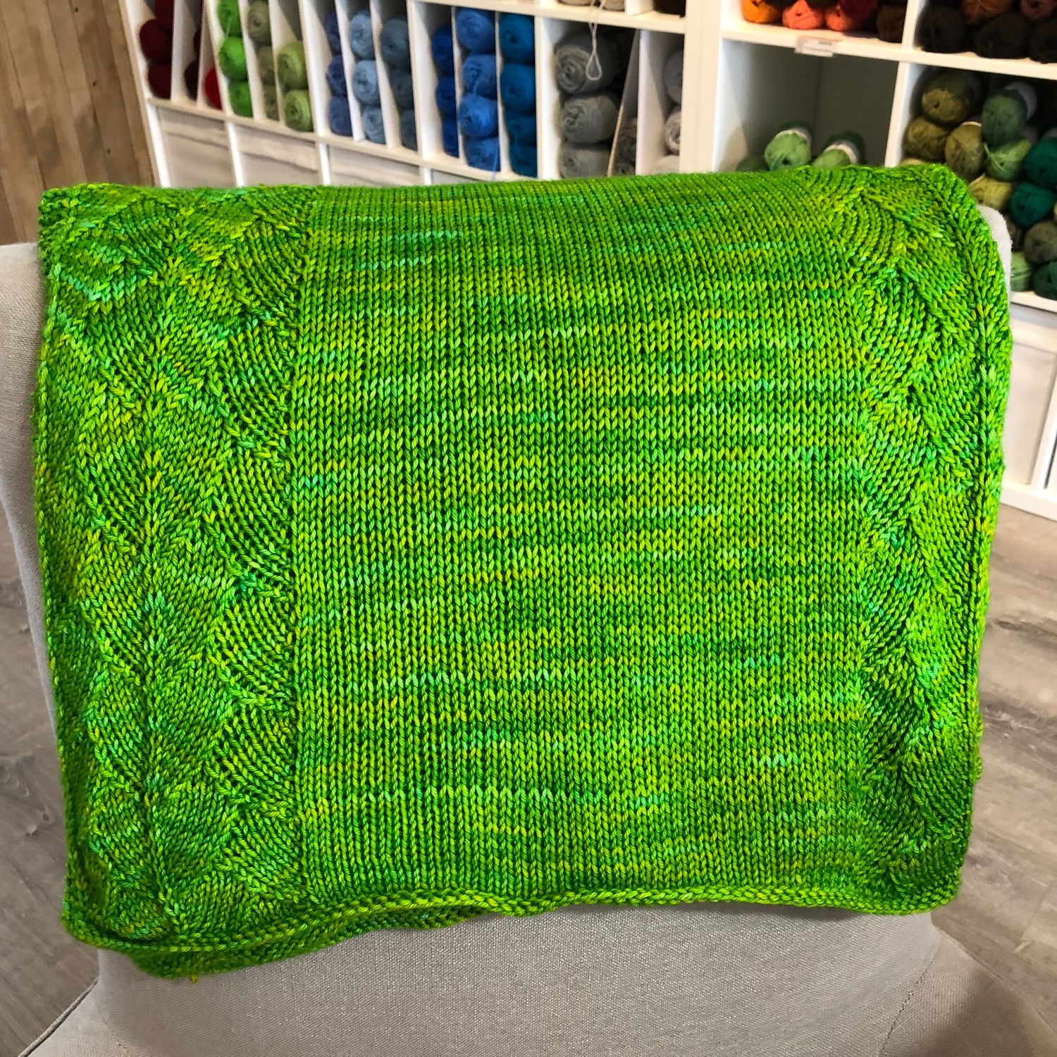 Baby Leaf Blanket, Size: Small