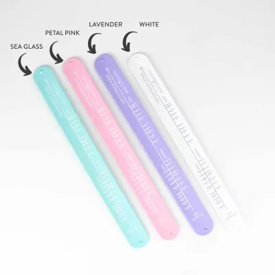 Twice Sheared Sheep - Sock Ruler - Sock Sizing Bracelet Ruler