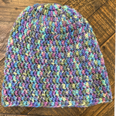 Simple Multi Color Hat - Blue/Purple