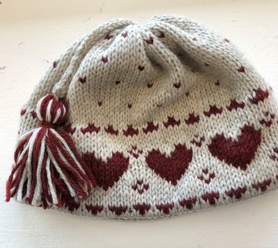 Hearts Hat