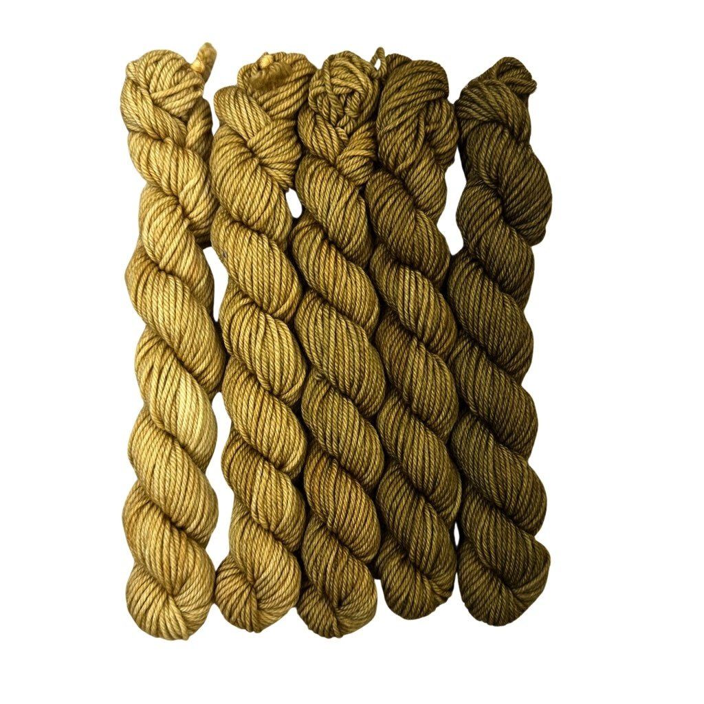 Fuzzy Fiberz - Mini Fade Set - 5 Skeins