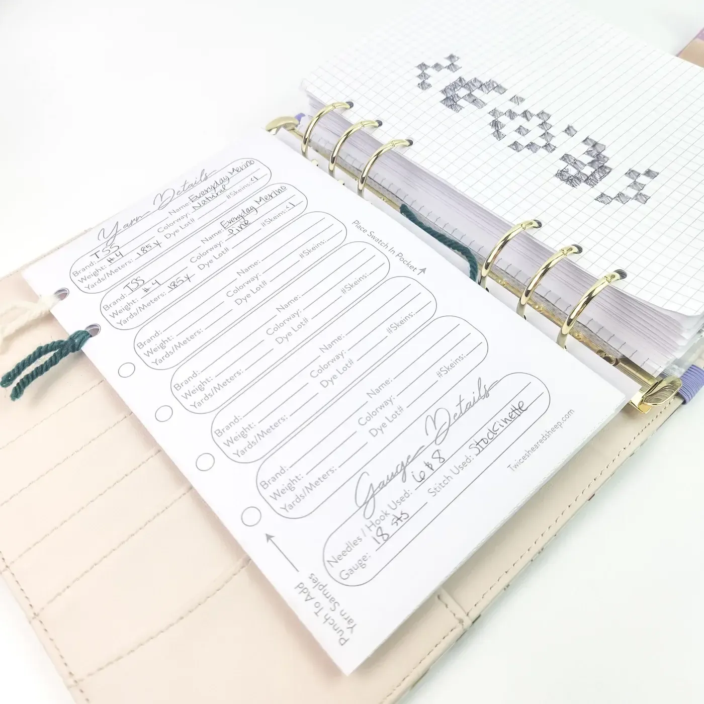 Project Journal Planner - Spring Floral
