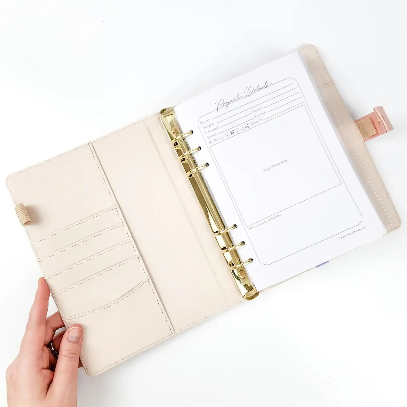 Project Journal Planner - Spring Floral