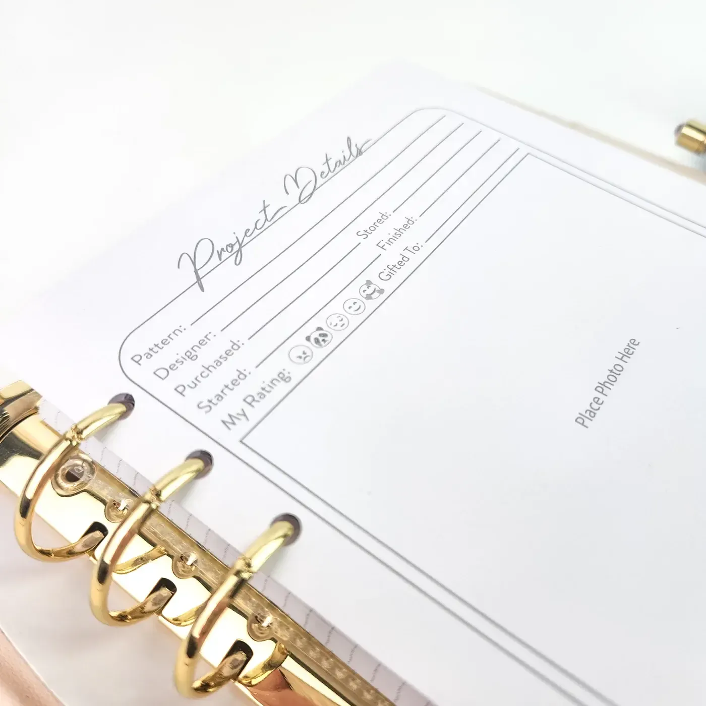 Project Journal Planner - Spring Floral