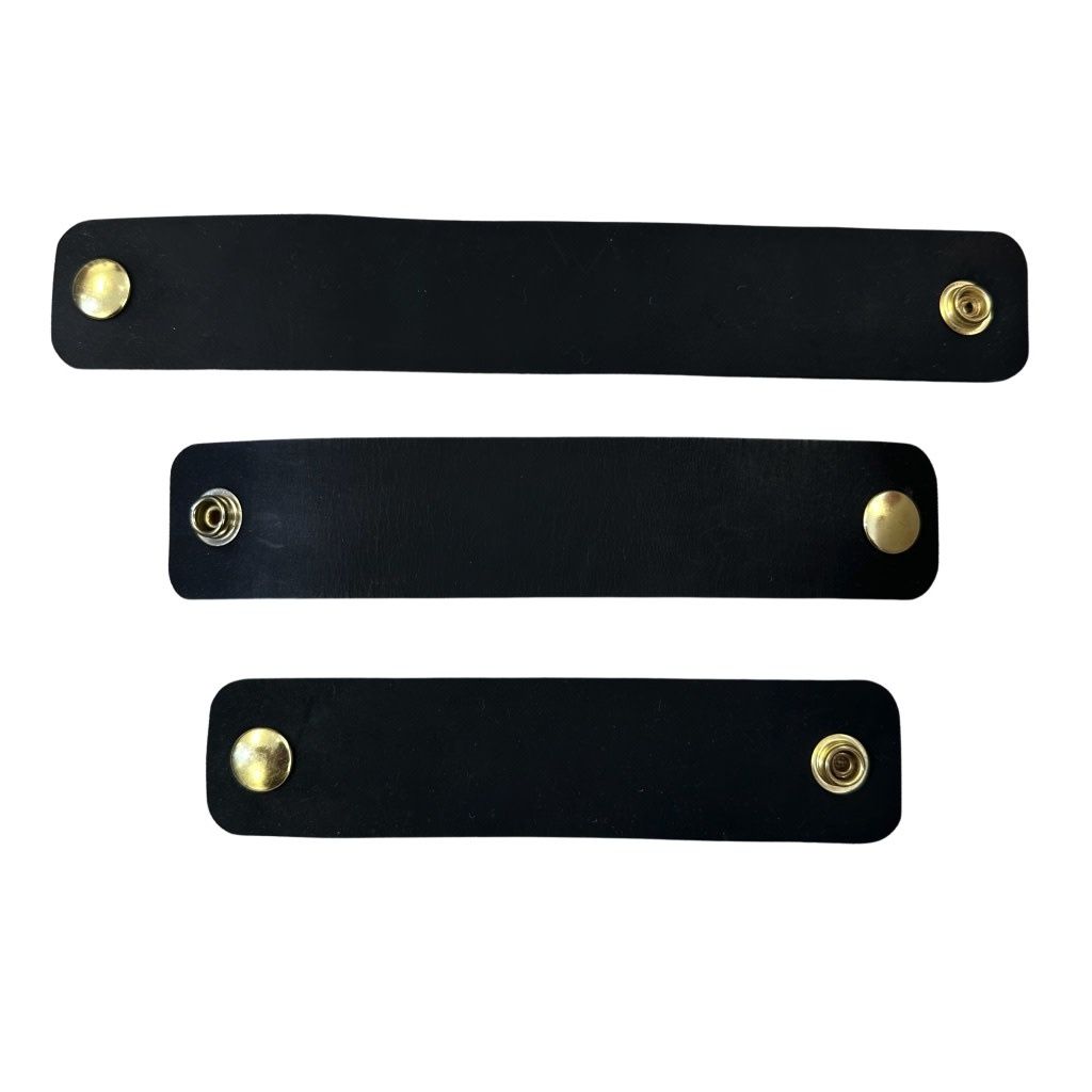 Fuzzy Fiberz - Leather Cuff