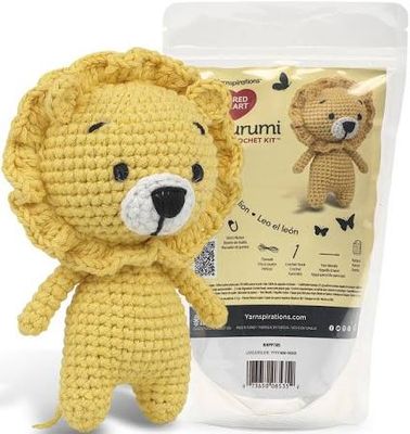 Red Heart Amigurumi Kit - Leo the Lion