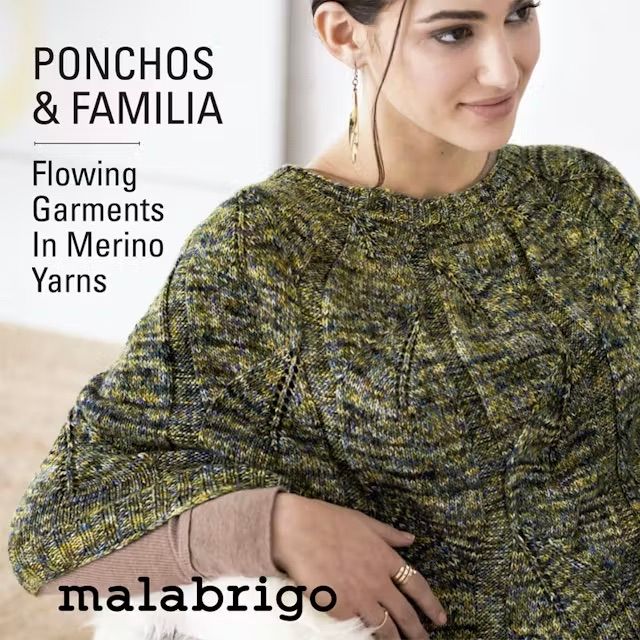 Malabrigo Ponchos &amp; Familia, Patterns/Books/Magazines: Malabrigo Ponchos &amp; Familia