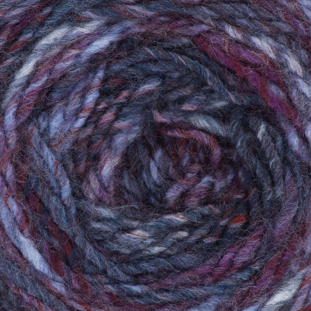 Red Heart Roll with It Melange, Color: Autograph, Weight: Worsted