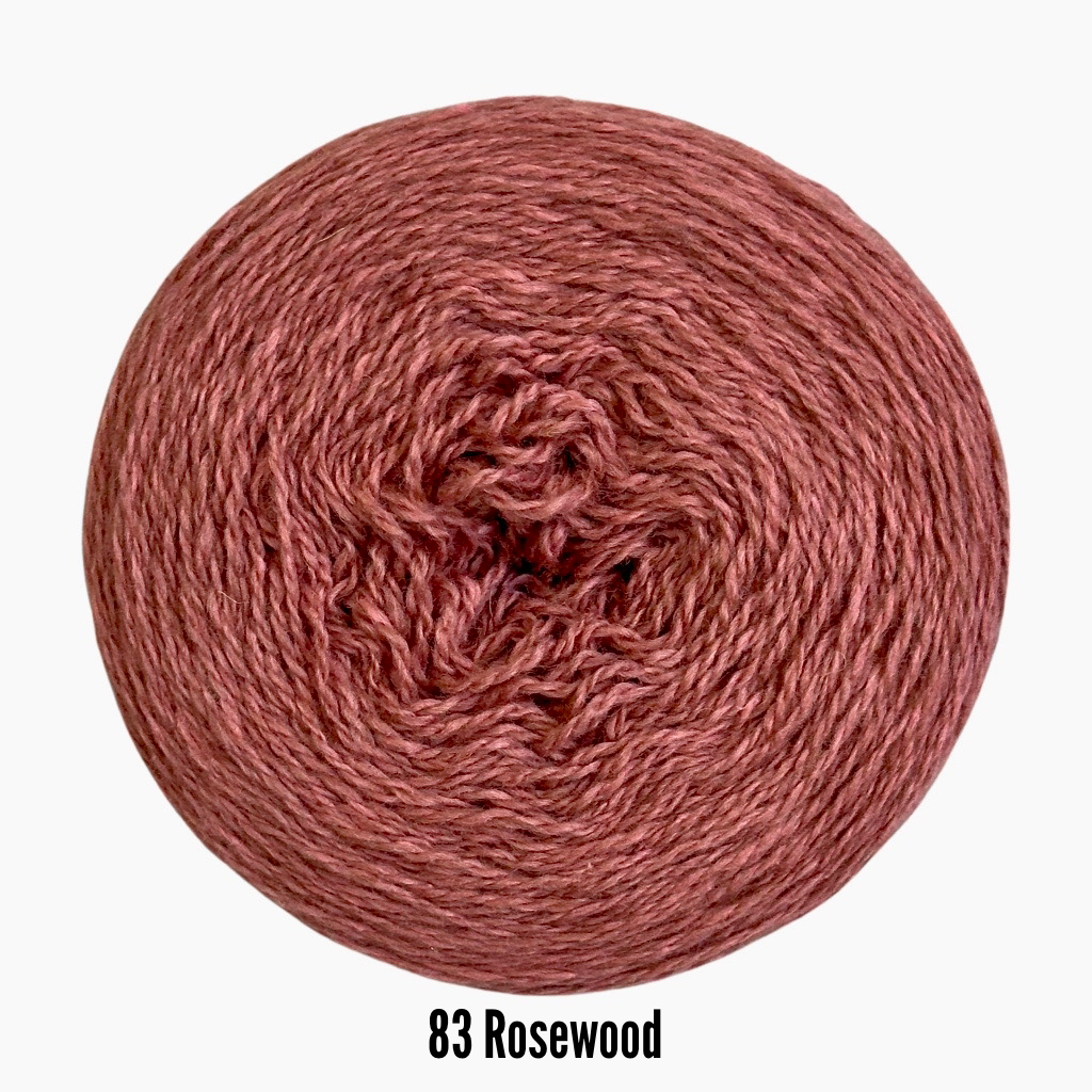 Holst Garn - Coast, Color: 83 Rosewood, Size: Fingering