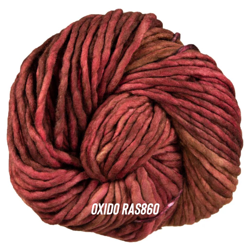 Malabrigo - Rasta, Color: Oxido RAS860, Weight: Super Bulky