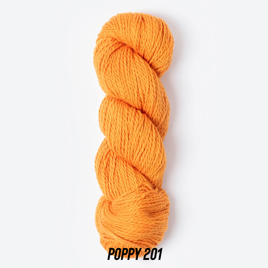 Blue Sky Fibers - Organic Cotton Sport, Color: Poppy 201, Size: Sport
