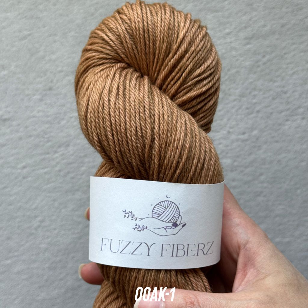 Fuzzy Fiberz - Worsted, Color: OOAK-1, Weight: Worsted