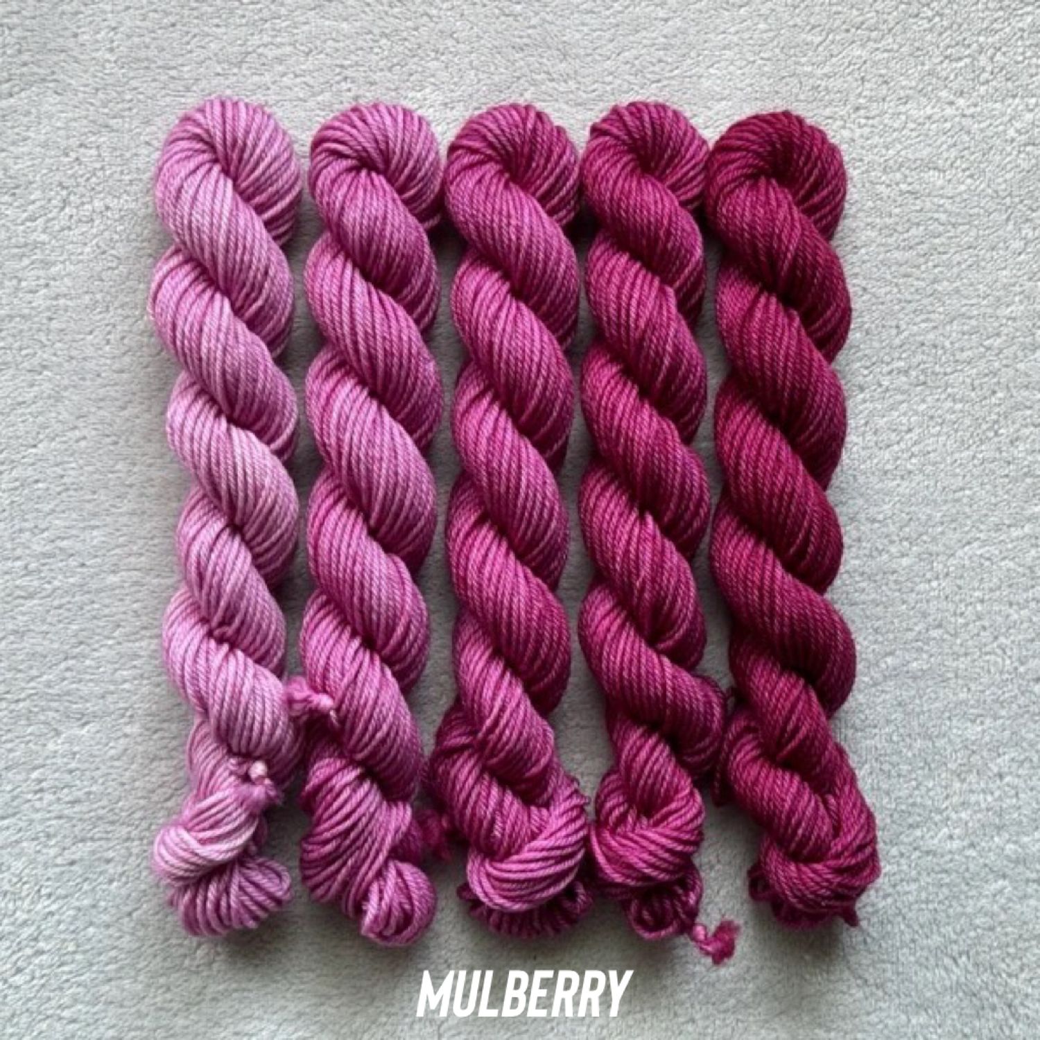 Fuzzy Fiberz - Mini Fade Set - 5 Skeins