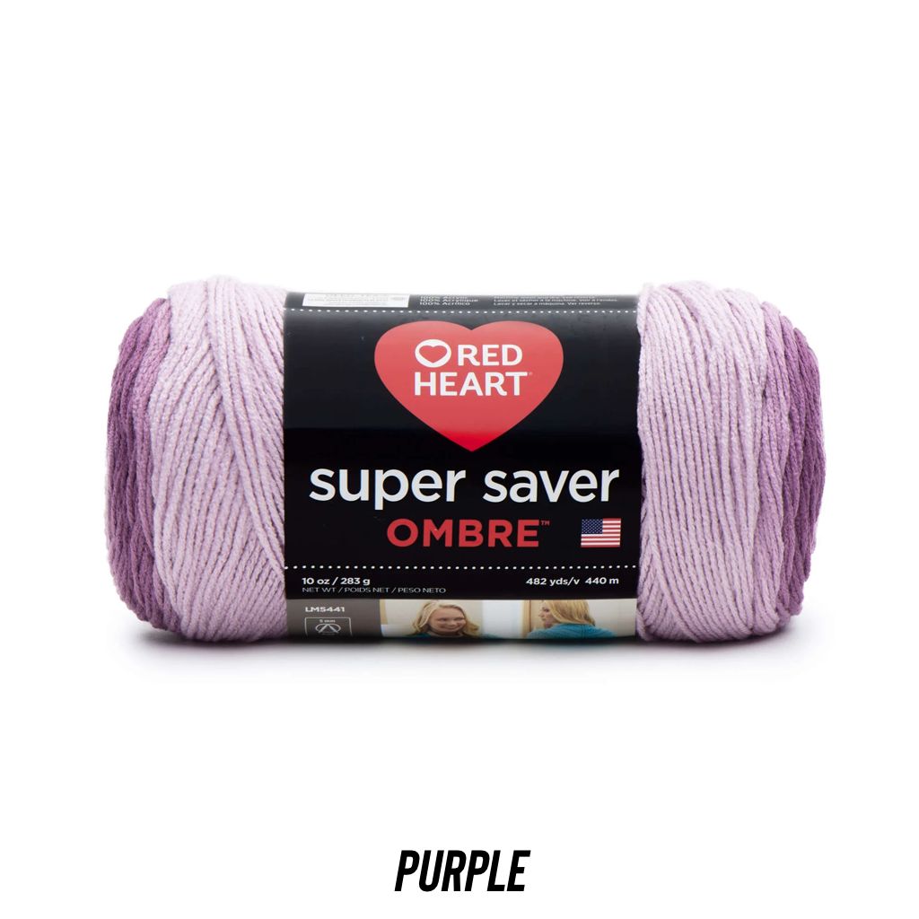 Red Heart Super Saver Ombre