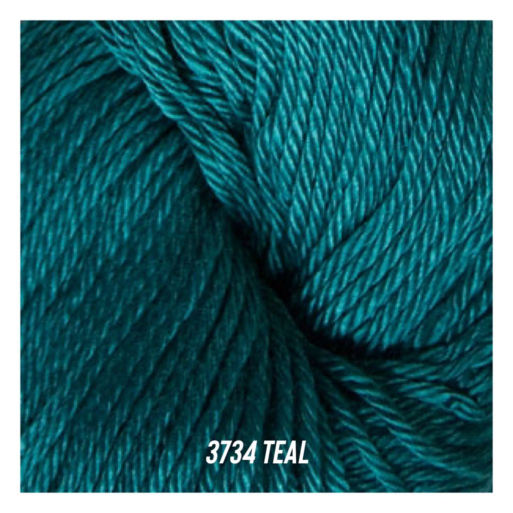 Cascade - Ultra Pima, Color: 3734 Teal, Weight: DK
