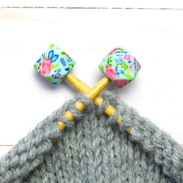 Stitch Stoppers - Blue Floral Hexagon
