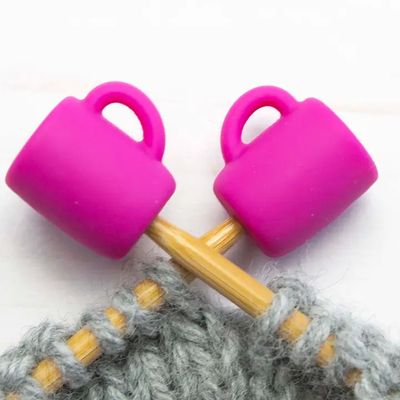 Stitch Stoppers - Colorful Coffee Mugs - Pink