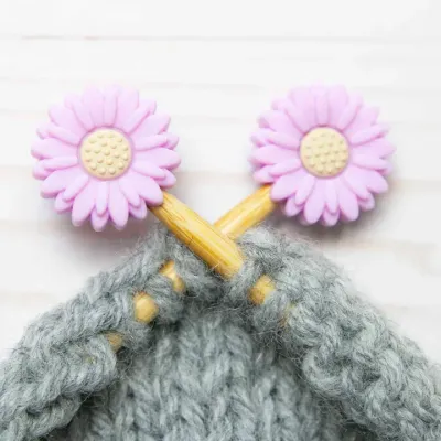 Stitch Stoppers - Mauve Daisy