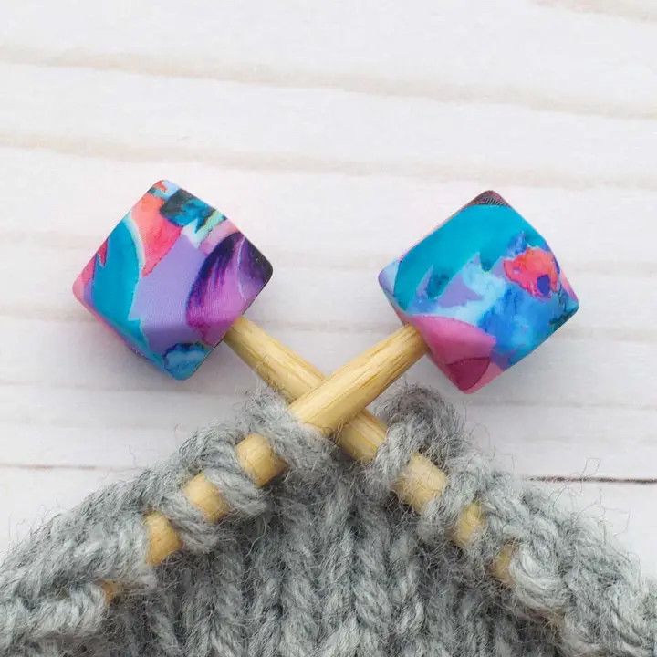 Stitch Stoppers - Bright Floral Hexagon