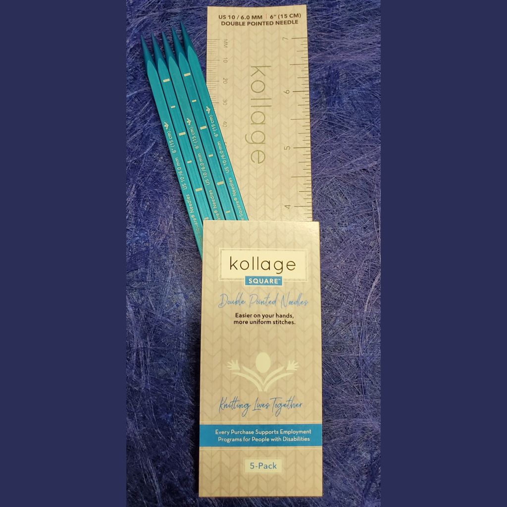 Kollage Square Double Point Needles - 5 pack