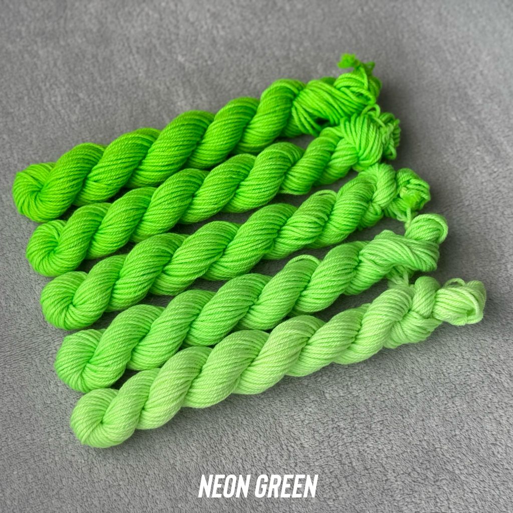 Fuzzy Fiberz - Mini Fade Set - 5 Skeins