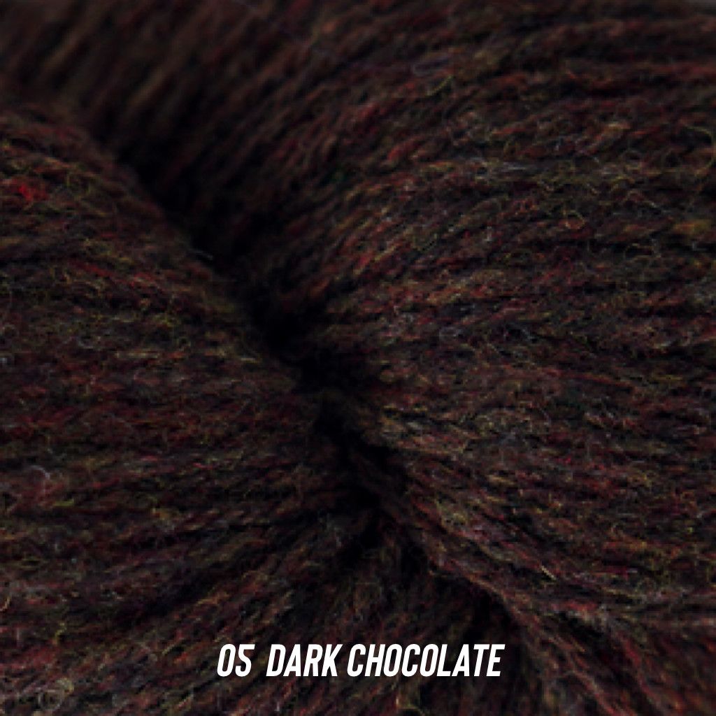 Eco Merino DK, Color: 05 Dark Chocolate, Weight: DK