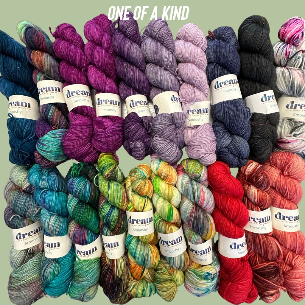 Dream In Color - Smooshy - One of A Kind, Color: One of a Kind, Weight: Fingering
