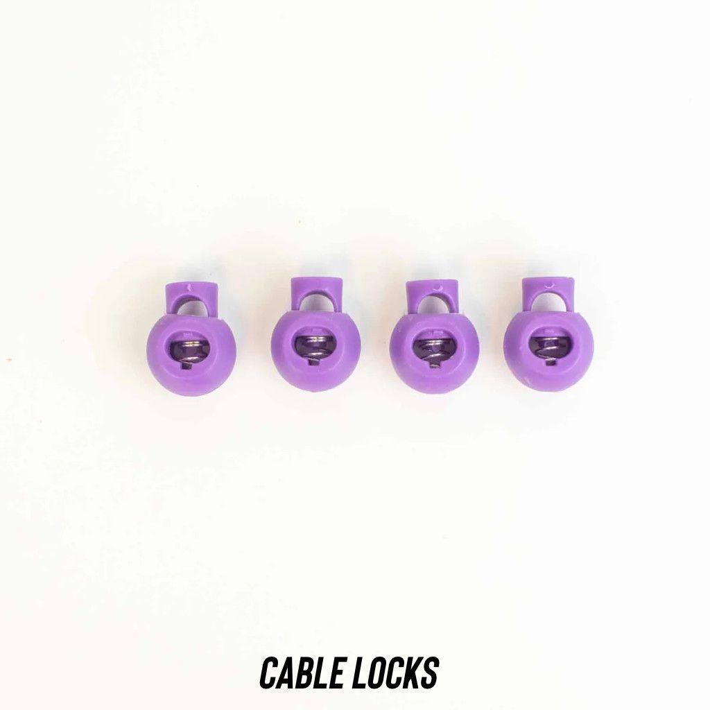 Cable Locks - Large - Purple