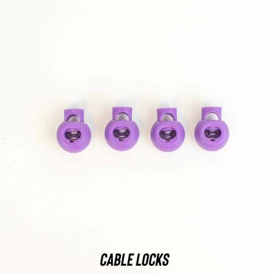 Cable Locks - Large - Purple